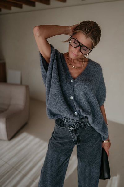 Impero knit I Grey - Wild Souls by JV® - Gilets