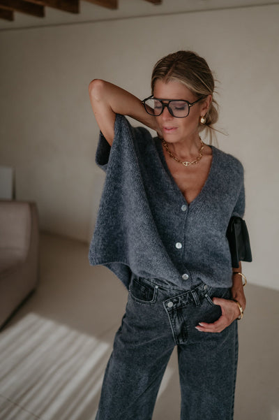 Impero knit I Grey - Wild Souls by JV® - Gilets