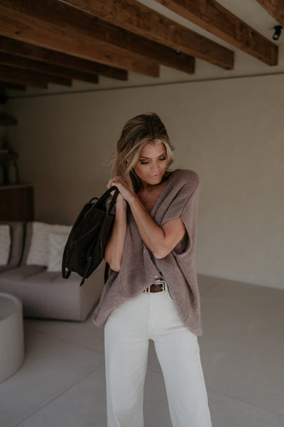 Impero knit I Taupe - Wild Souls by JV® - Gilets