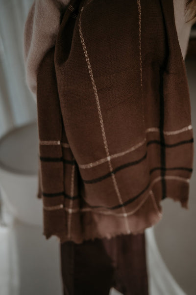 Impronta scarf I Brown - Wild Souls by JV® - Scarfs