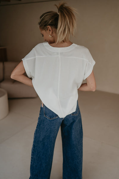 Inclina t-shirt I Ecru - Wild Souls by JV® - T-shirts