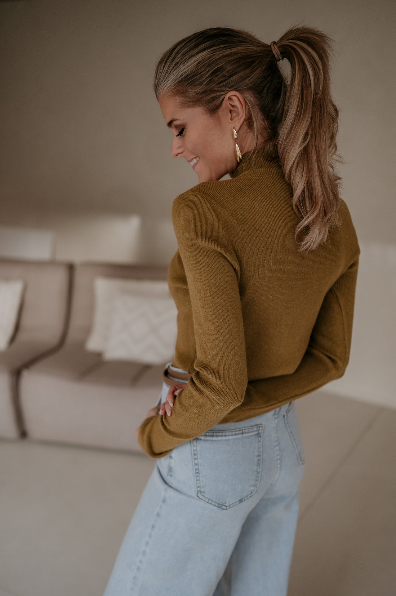 Increspa top I Oker - Wild Souls by JV® - Knits