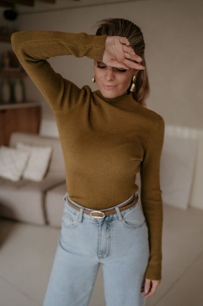 Increspa top I Oker - Wild Souls by JV® - Knits