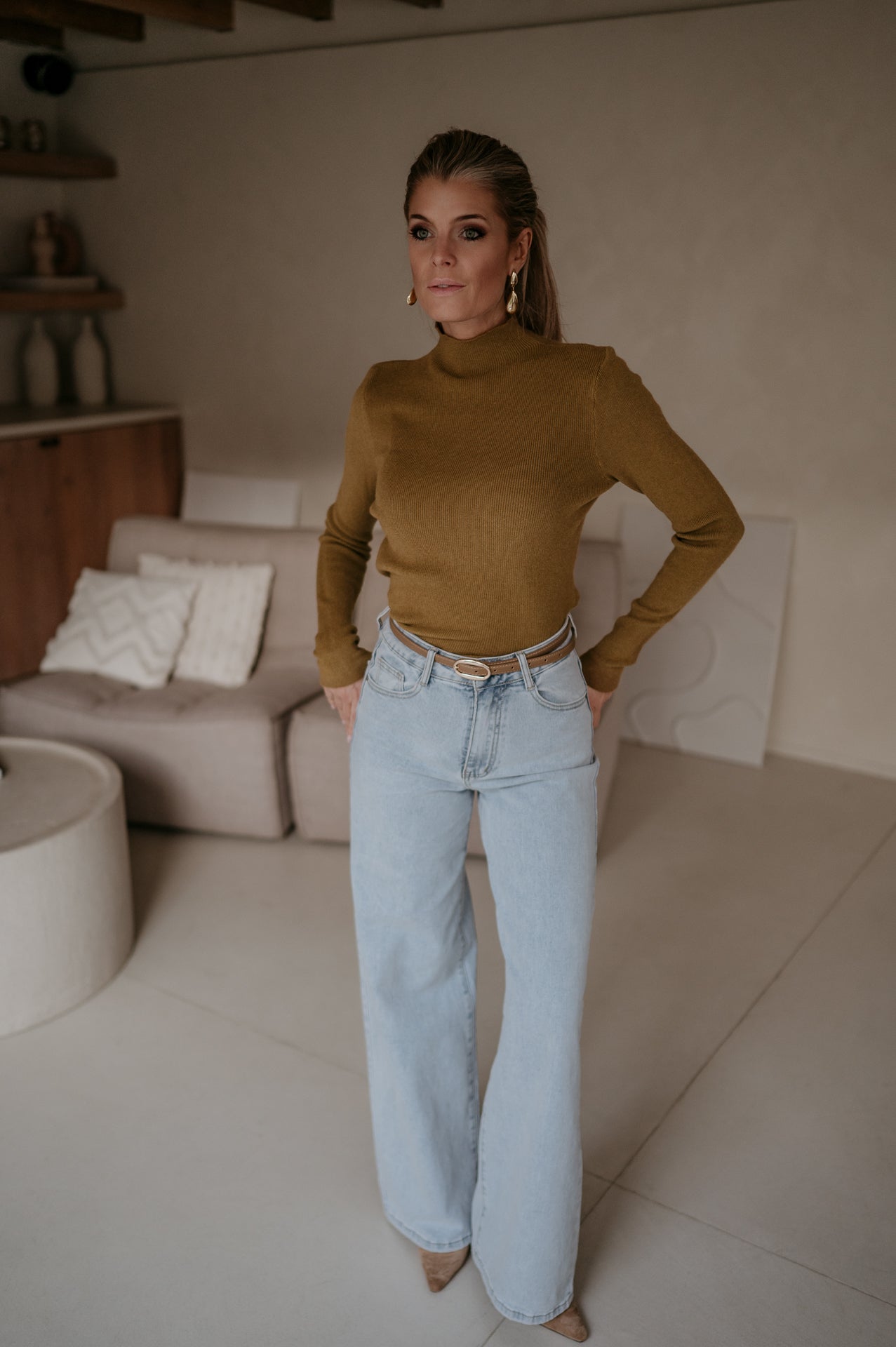 Increspa top I Oker - Wild Souls by JV® - Knits