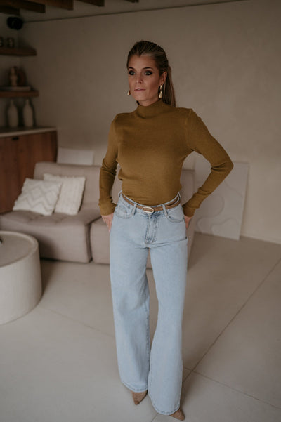 Increspa top I Oker - Wild Souls by JV® - Knits