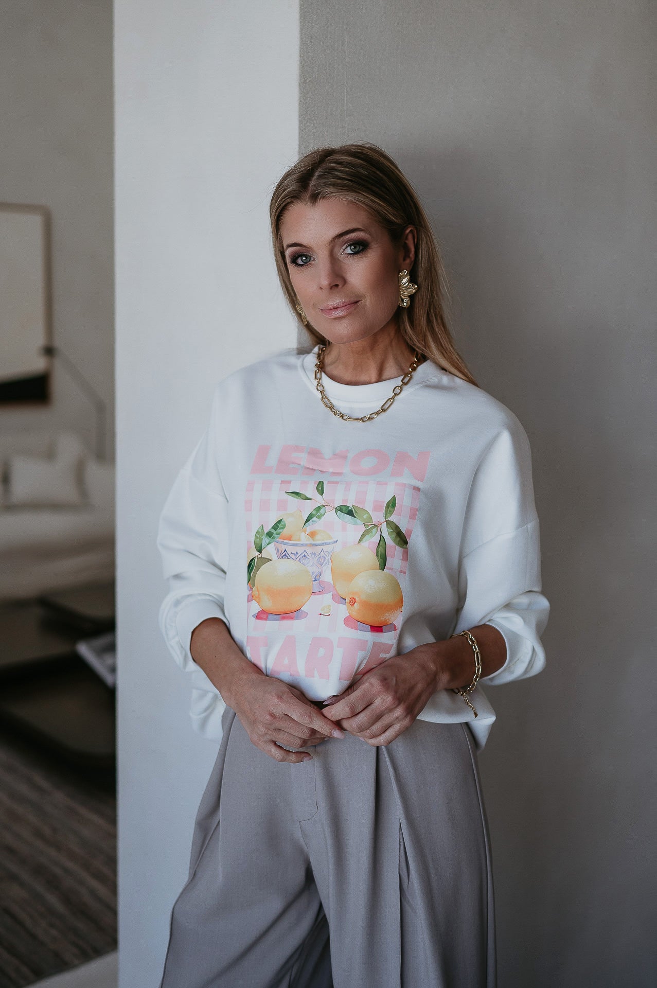 Incrocio sweater I White - Wild Souls by JV® - Sweaters