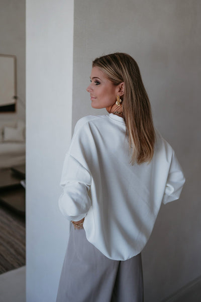 Incrocio sweater I White - Wild Souls by JV® - Sweaters