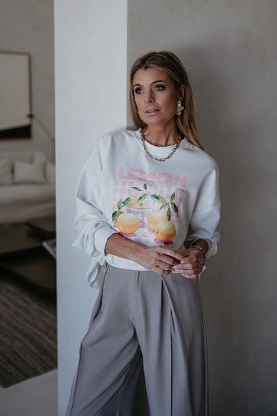 Incrocio sweater I White - Wild Souls by JV® - Sweaters