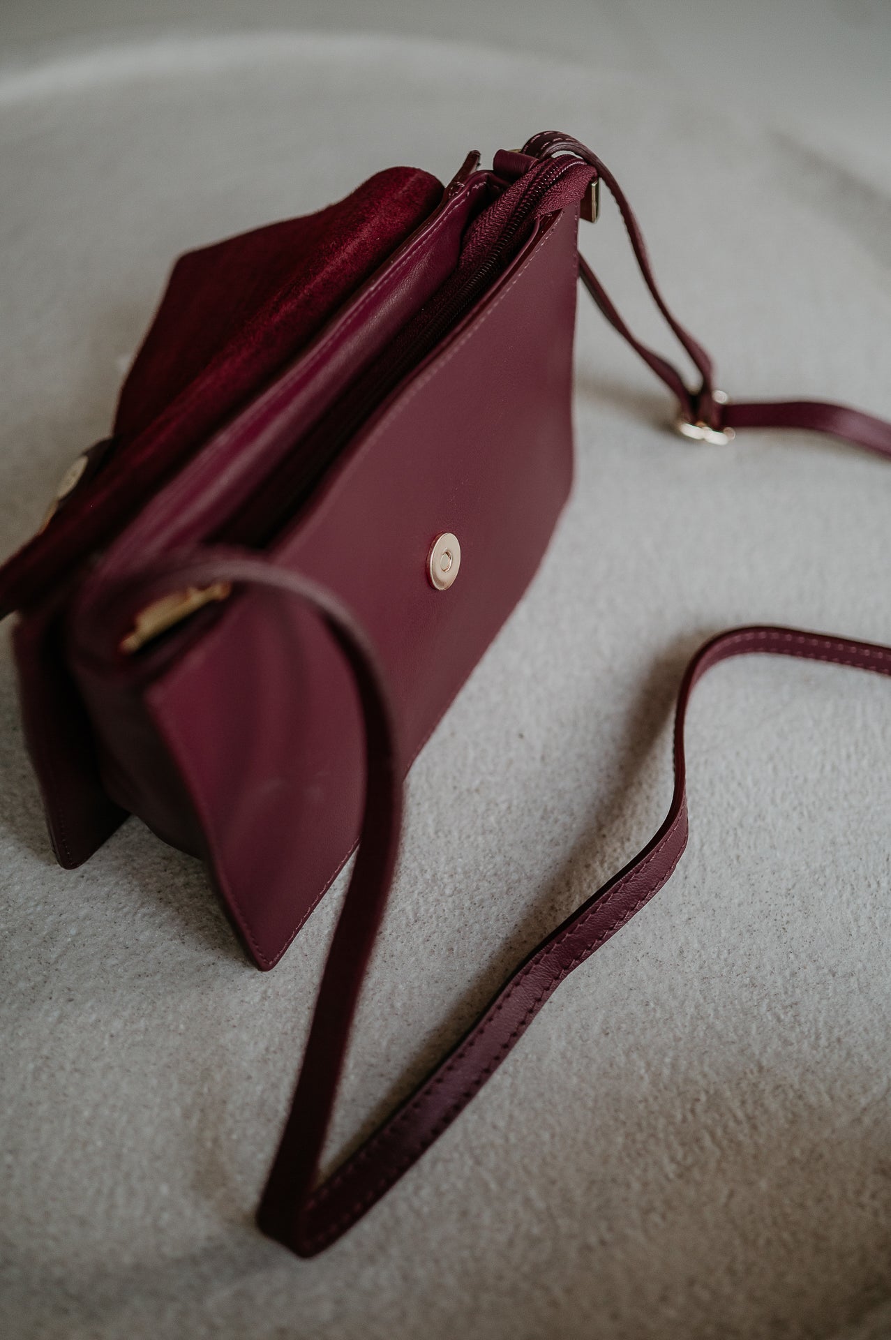 Indizio handbag I Burgundy - Wild Souls by JV® - Handbags