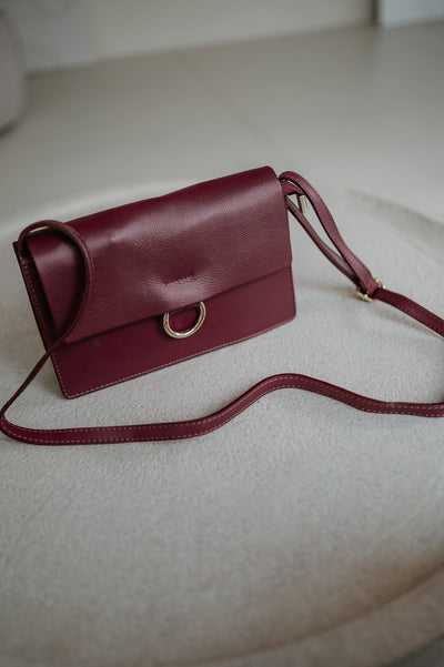 Indizio handbag I Burgundy - Wild Souls by JV® - Handbags