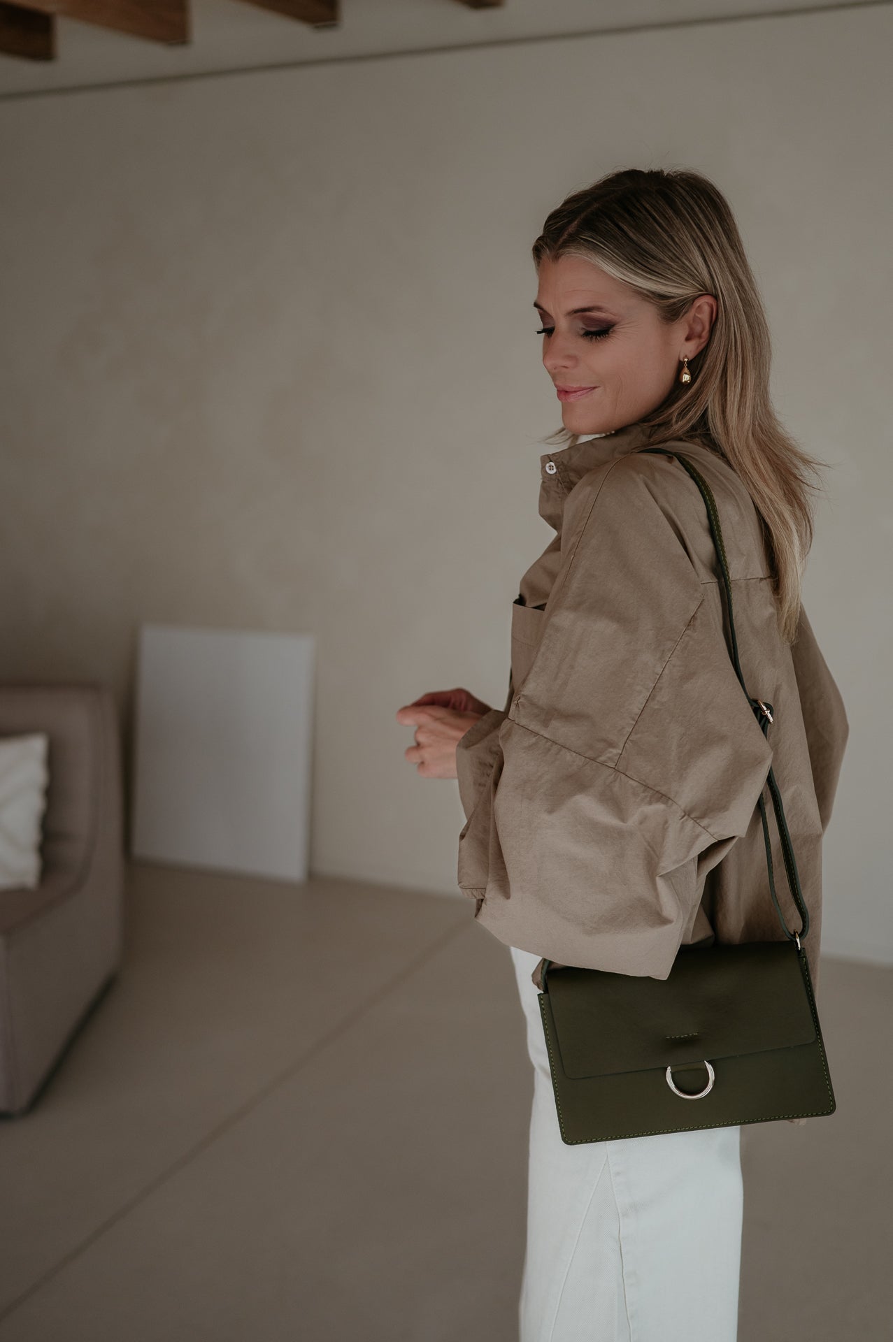 Indizio handbag I Olive - Wild Souls by JV® - Handbags