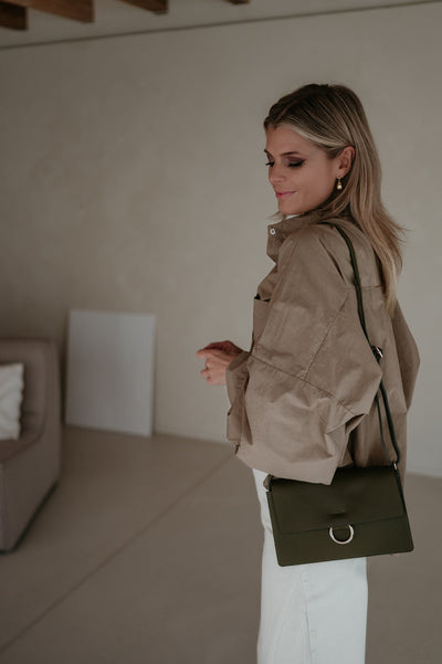 Indizio handbag I Olive - Wild Souls by JV® - Handbags