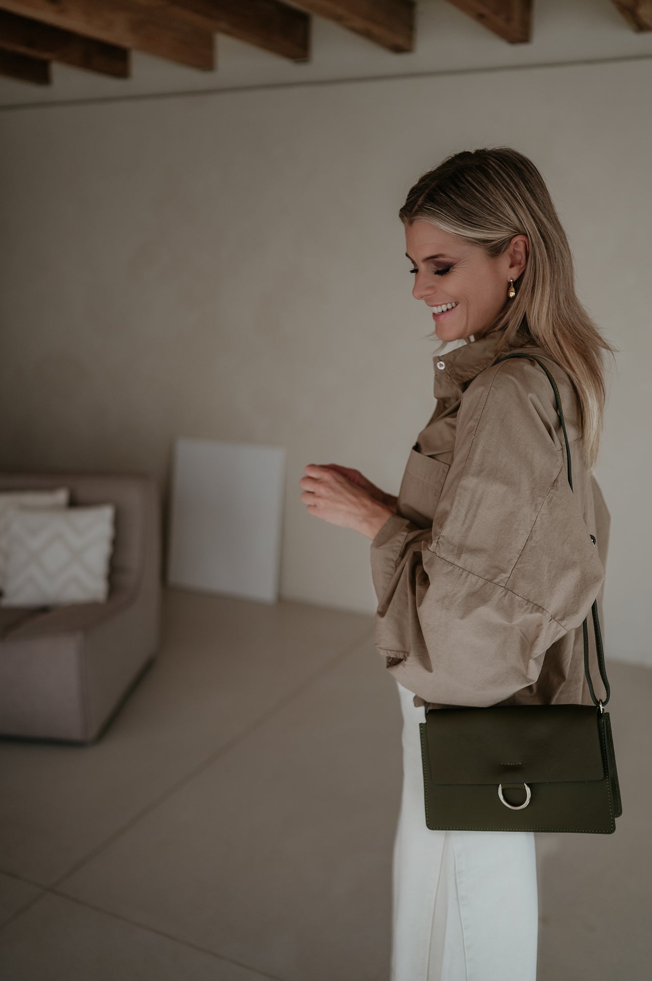Indizio handbag I Olive - Wild Souls by JV® - Handbags