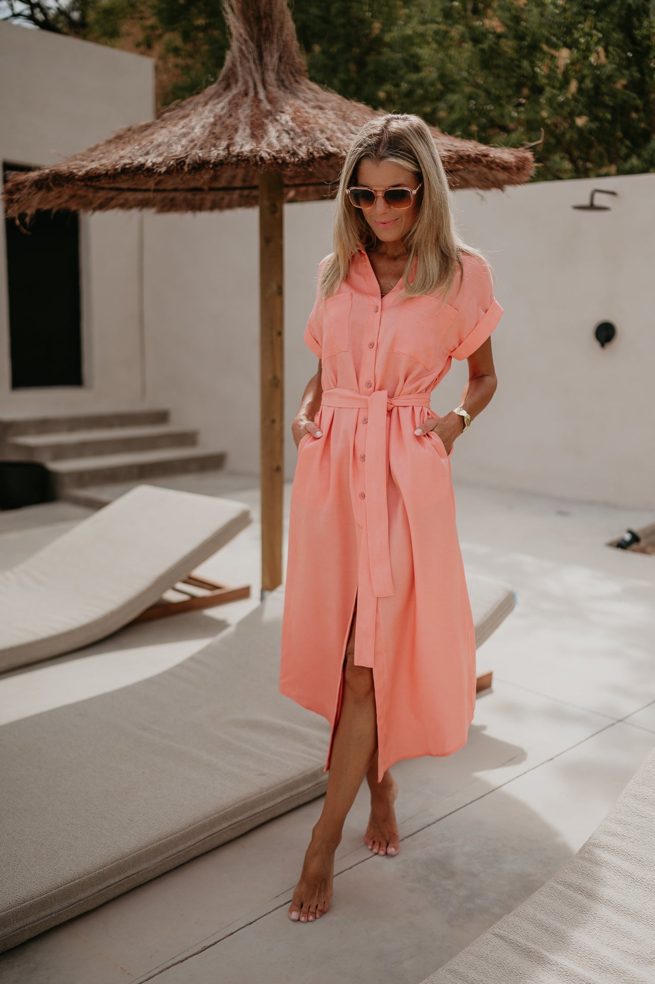 Inetto dress I Peach - Wild Souls by JV® - Dresses