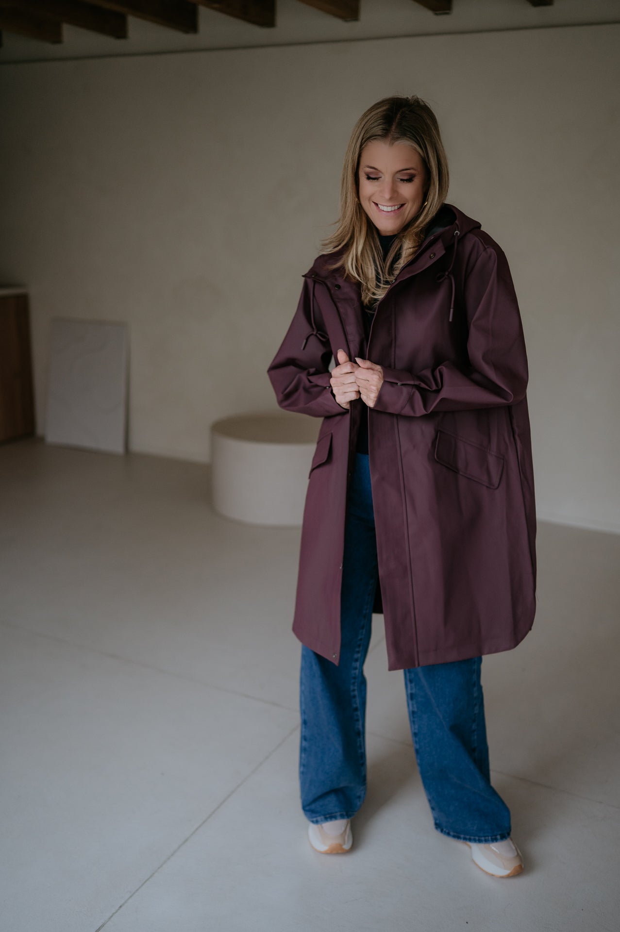 Infido jacket I Burgundy - Wild Souls by JV® - Jackets