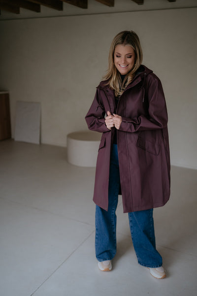 Infido jacket I Burgundy - Wild Souls by JV® - Jackets