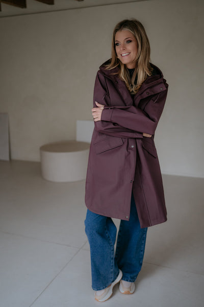 Infido jacket I Burgundy - Wild Souls by JV® - Jackets