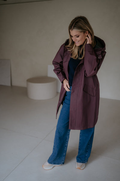 Infido jacket I Burgundy - Wild Souls by JV® - Jackets