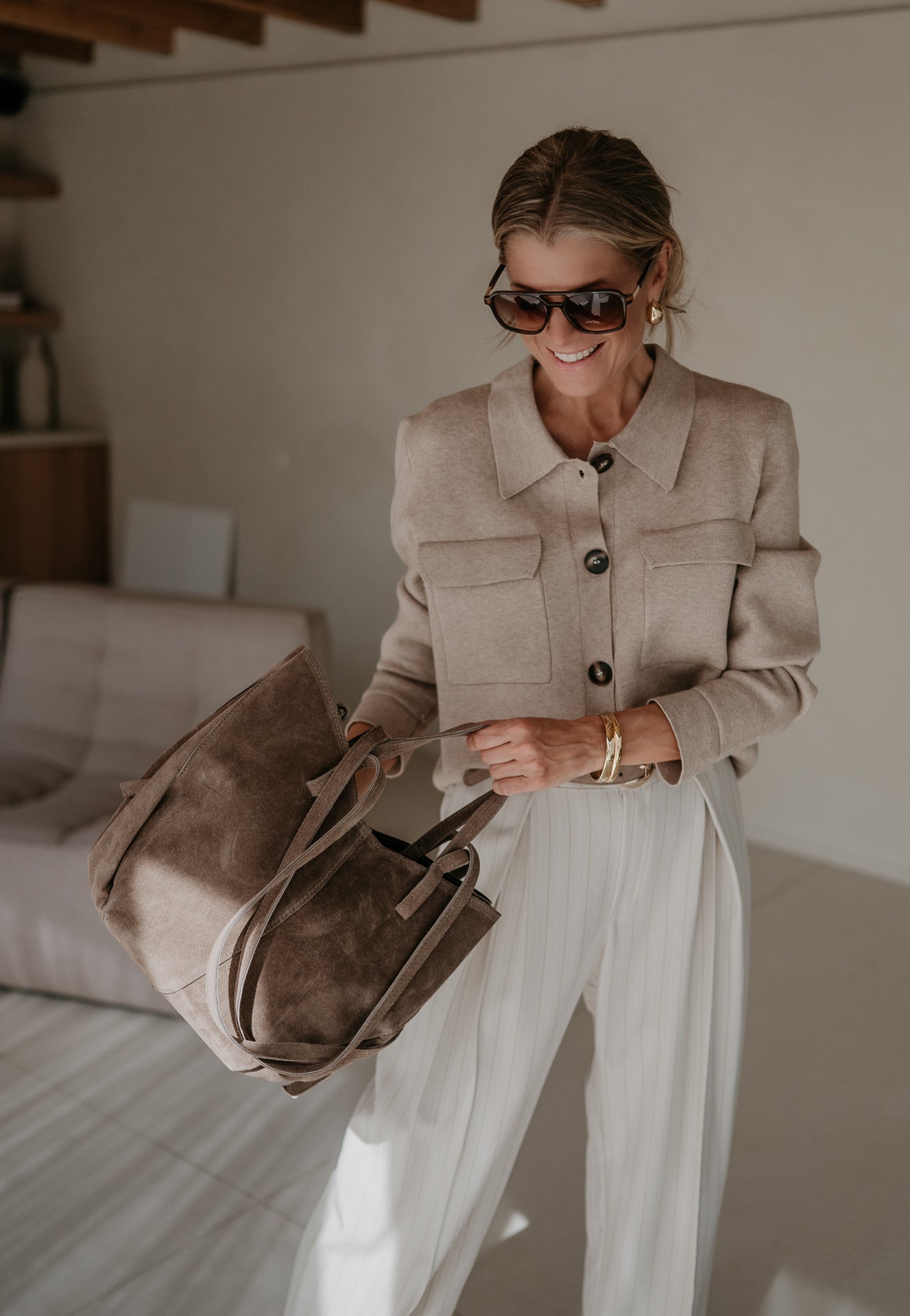 Insomma cardigan I Beige - Wild Souls by JV® - Cardigans