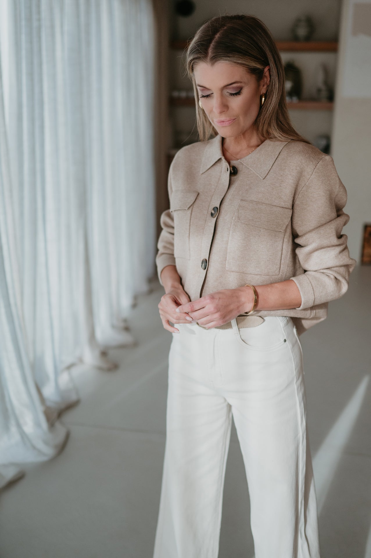 Insomma cardigan I Beige - Wild Souls by JV® - Cardigans