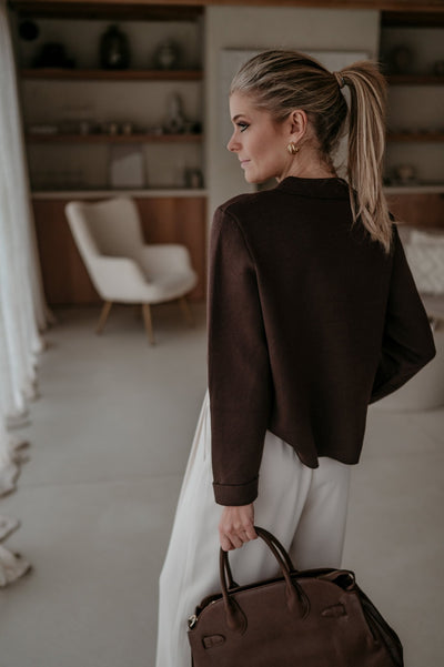 Insomma cardigan I Chocolate Brown - Wild Souls by JV® - Cardigans