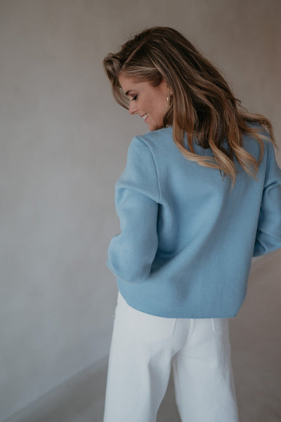Insomma cardigan I Light Blue - Wild Souls by JV® - Cardigans