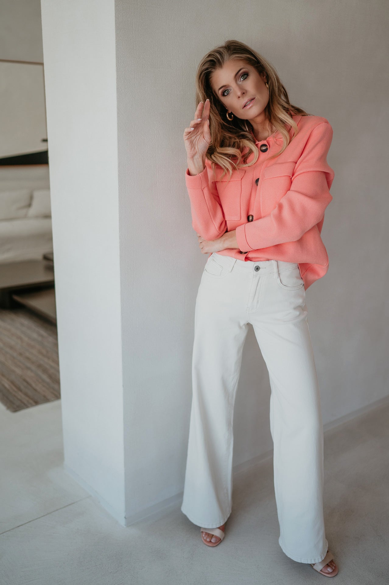 Insomma cardigan I Peach - Wild Souls by JV® - Cardigans