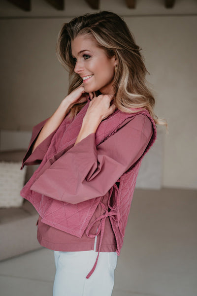 Intesa gilet I Old Rose - Wild Souls by JV® - Gilets