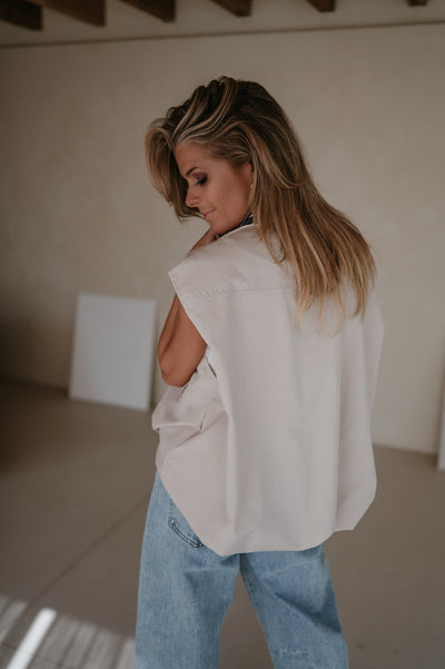 Intuito gilet I Beige - Wild Souls by JV® - Gilets