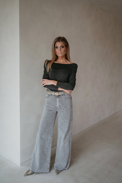 Labbra top I Grey - Wild Souls by JV® - Tops