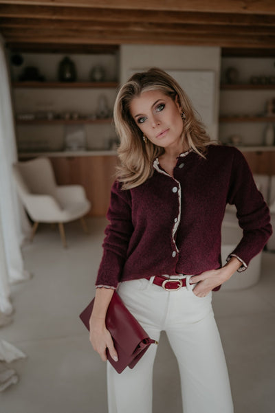 Languore knit I Burgundy - Wild Souls by JV® - Knits