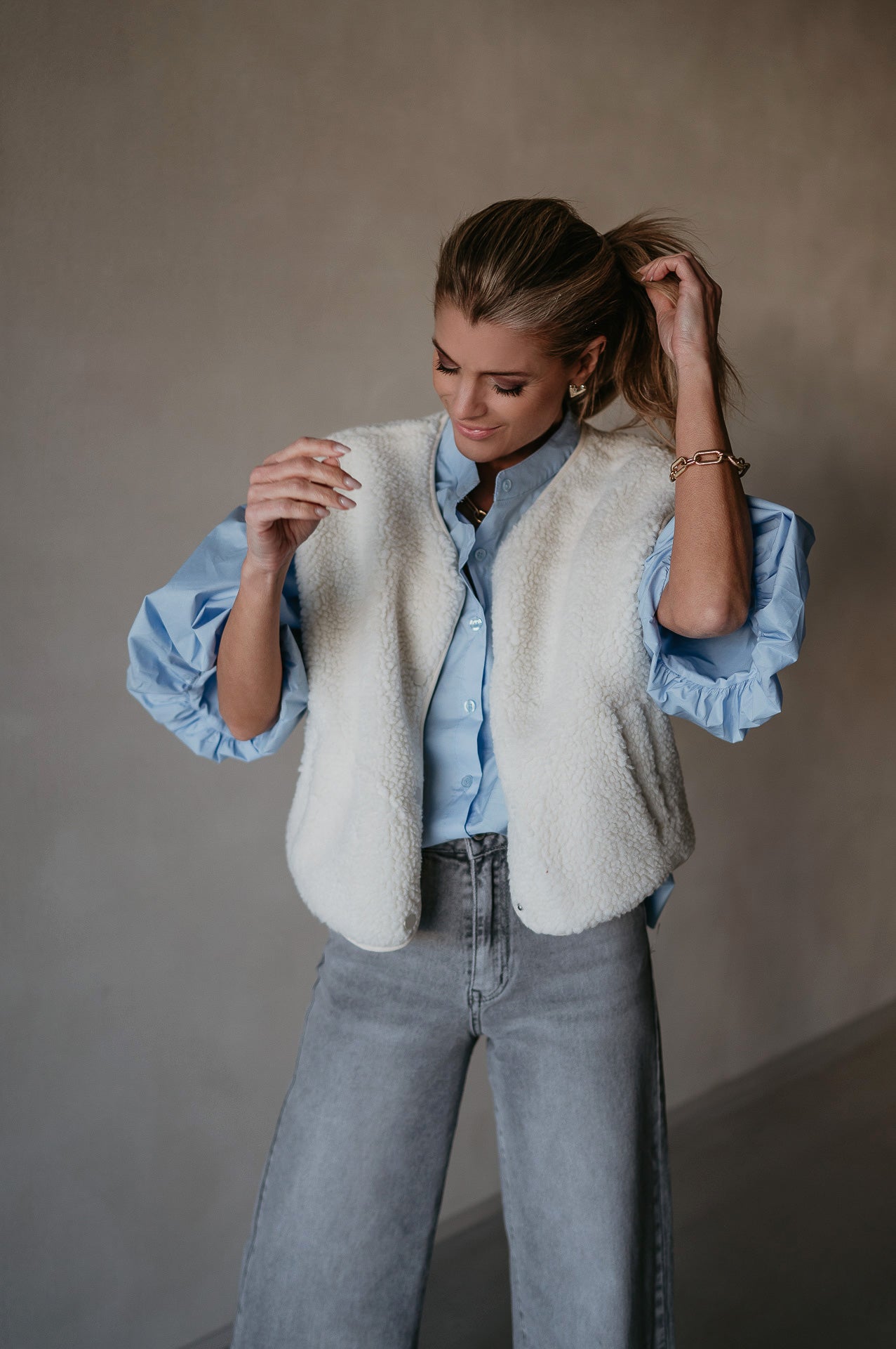 Ledra gilet I Beige - Wild Souls by JV® - Gilets