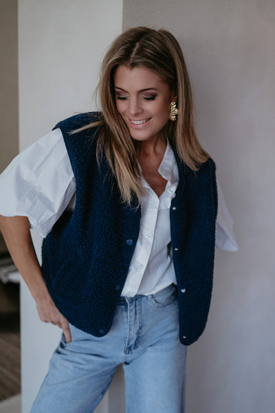 Ledra gilet I Blue - Wild Souls by JV® - Gilets