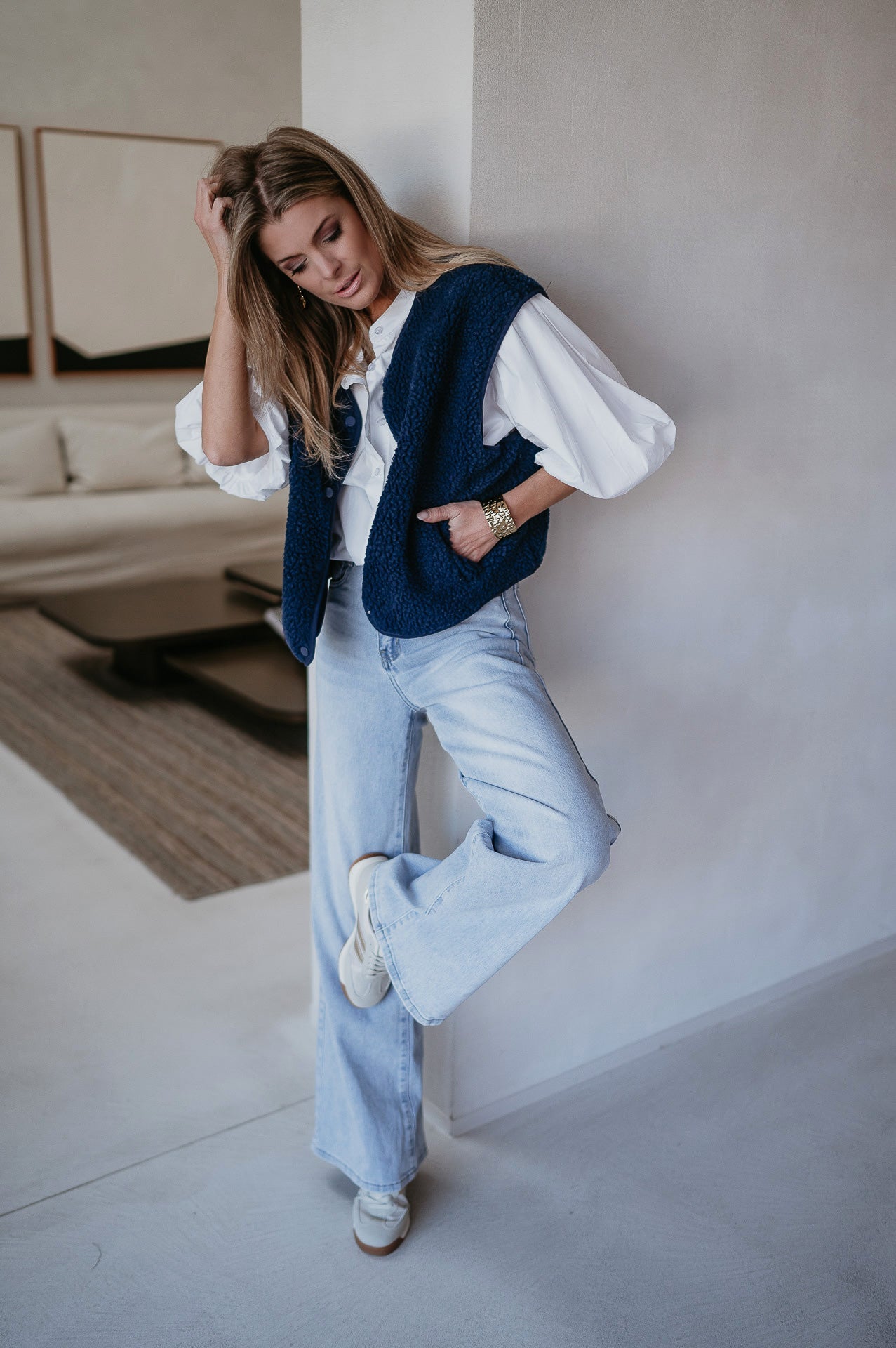 Ledra gilet I Blue - Wild Souls by JV® - Gilets