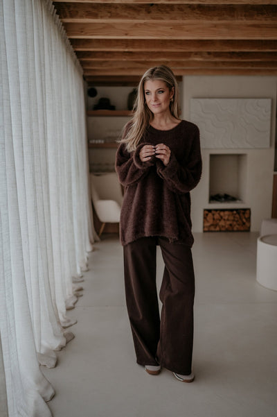 Leggero knit I Chocolate Brown - Wild Souls by JV® - Knits