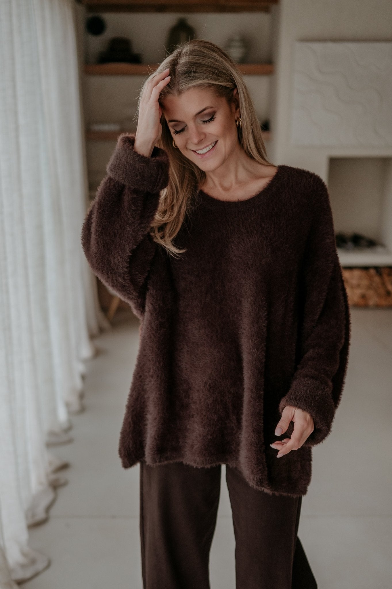 Leggero knit I Chocolate Brown - Wild Souls by JV® - Knits