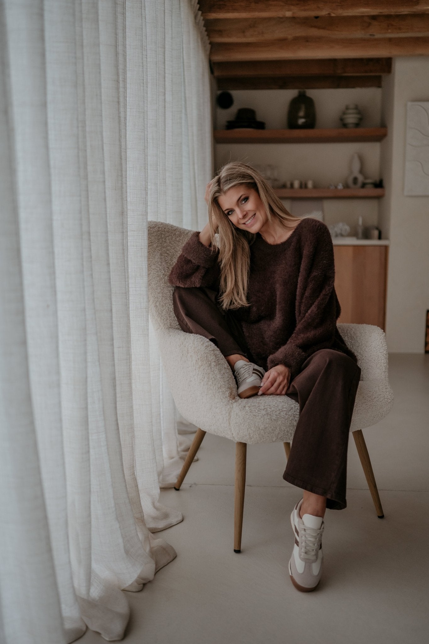 Leggero knit I Chocolate Brown - Wild Souls by JV® - Knits