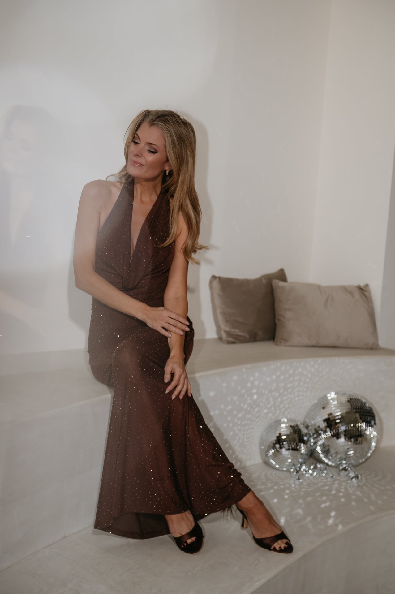 Lenelo dress I Chocolate Brown - Wild Souls by JV® - Dresses