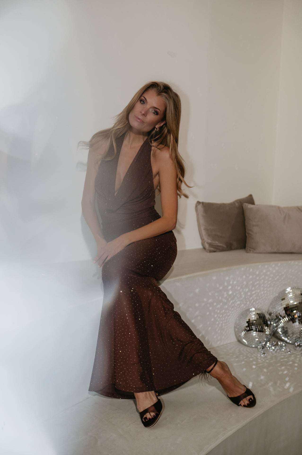 Lenelo dress I Chocolate Brown - Wild Souls by JV® - Dresses