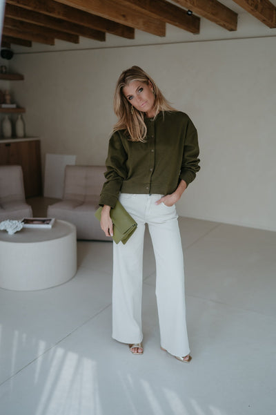 Lesto cardigan I Khaki - Wild Souls by JV® - Cardigans