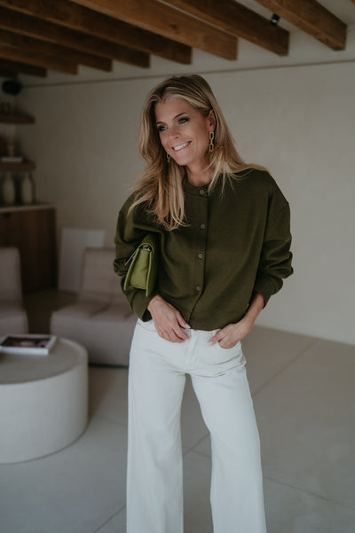 Lesto cardigan I Khaki - Wild Souls by JV® - Cardigans