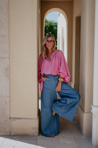 Letame blouse I Pink - Wild Souls by JV® - Blouses