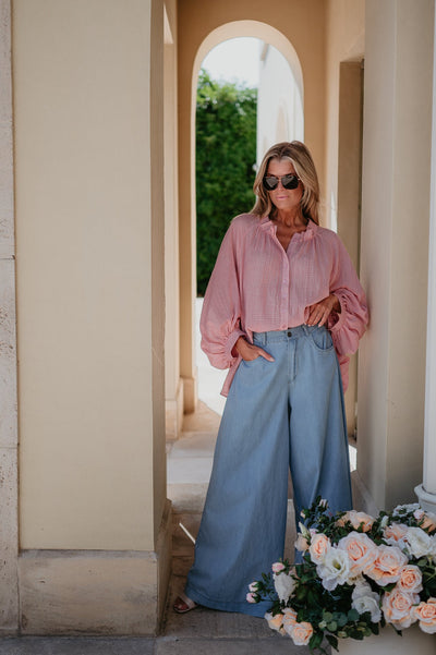Letame blouse I Rose - Wild Souls by JV® - Blouses