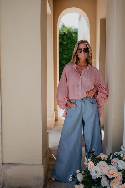 Letame blouse I Rose - Wild Souls by JV® - Blouses