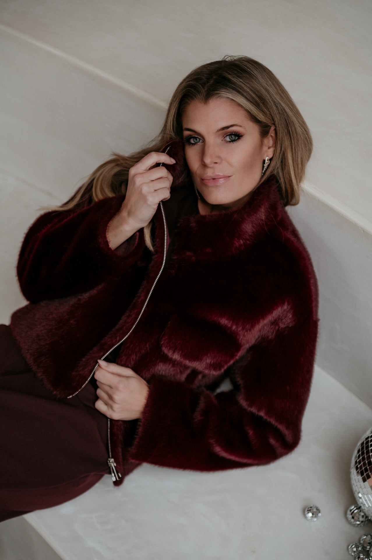 Liante jacket I Bordeaux - Wild Souls by JV® - Jackets