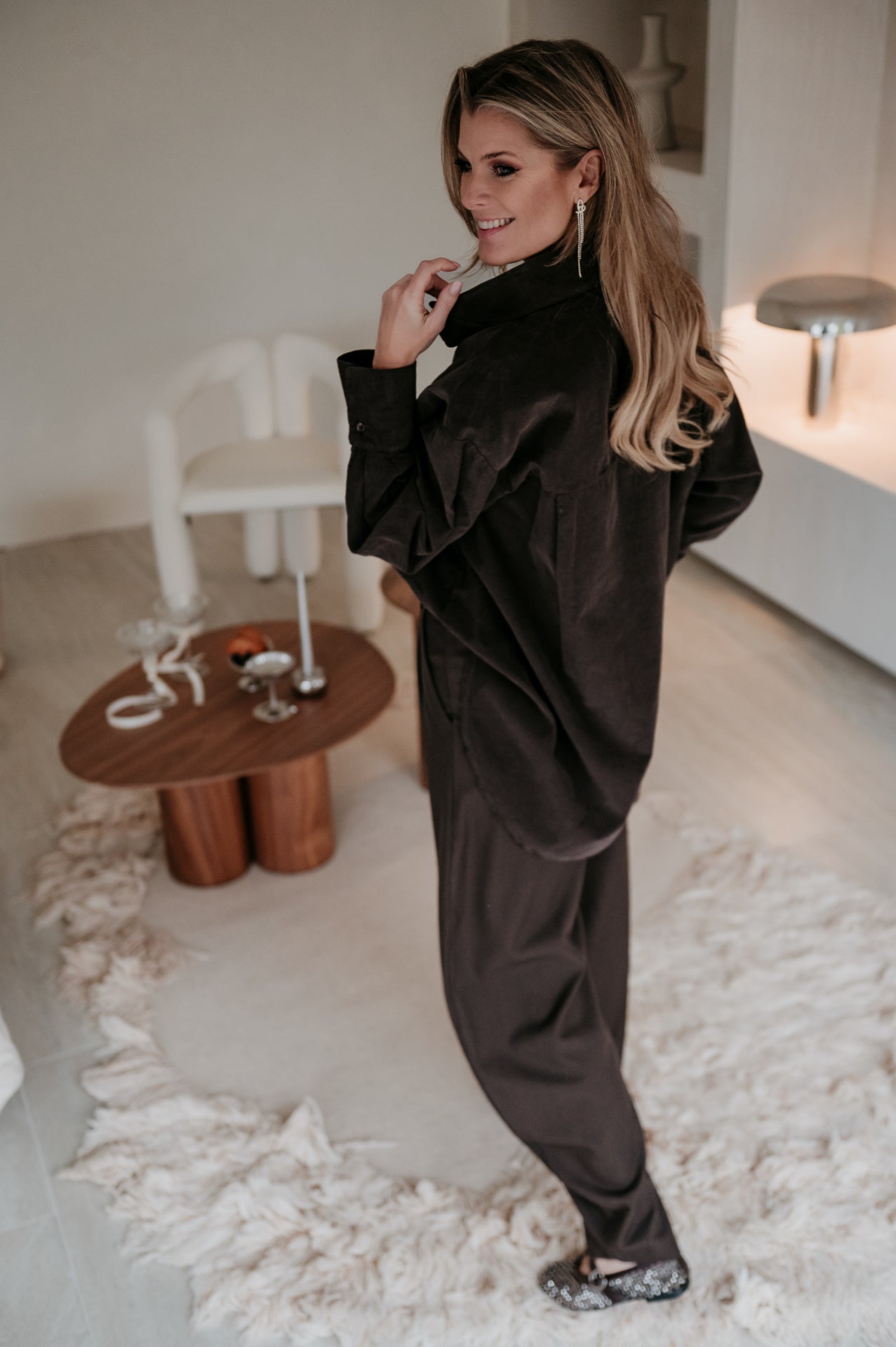 Lieva shirt I Chocolate Brown - Wild Souls by JV® - Shirts