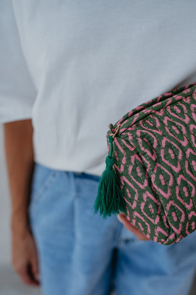 Lievo toiletry bag I Green - Wild Souls by JV® - Toiletry Bags