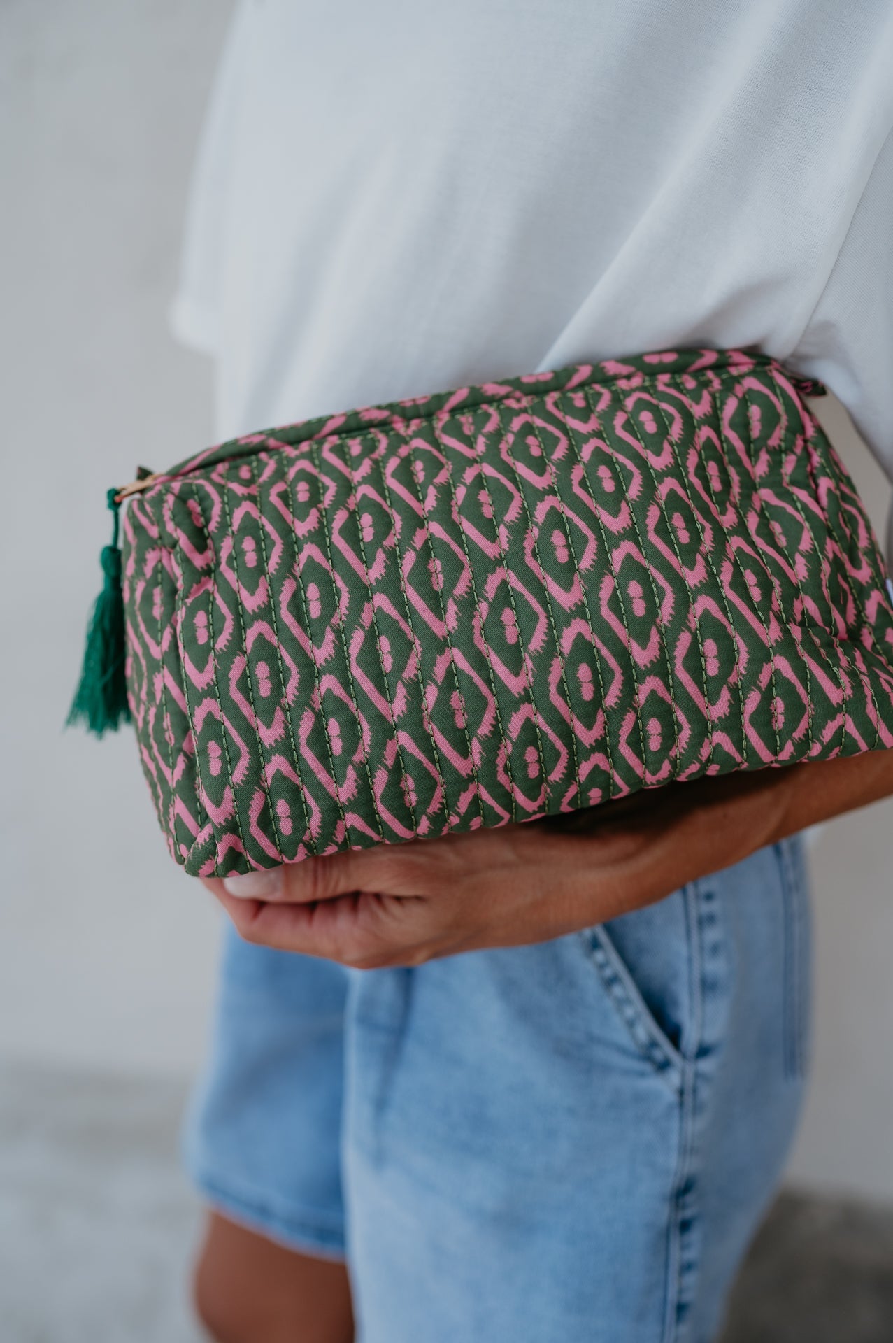 Lievo toiletry bag I Green - Wild Souls by JV® - Toiletry Bags