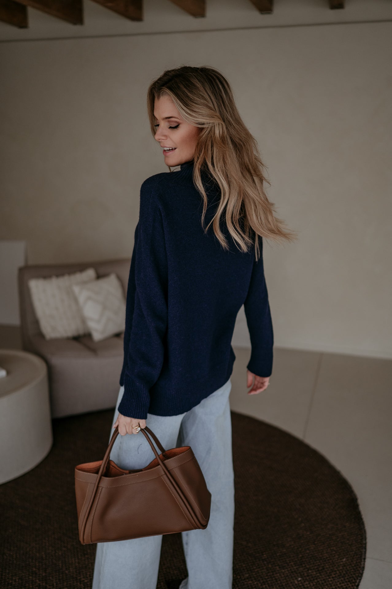 Lovide knit I Navy Blue - Wild Souls by JV® - Knits