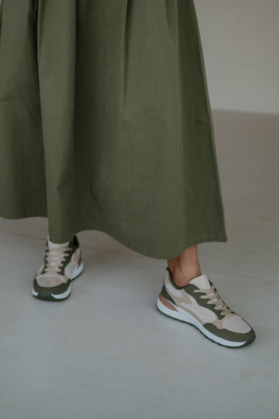 Luccore sneakers I Khaki - Wild Souls by JV® - Sneakers